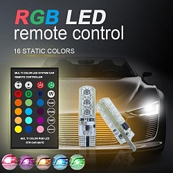 T10 з дистанційним, W5W RGB-600грн